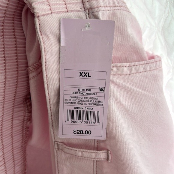 PINK  wide leg pants size xxl - Picture 7 of 7